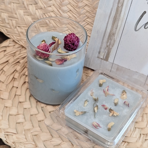 Blueberry muffin soy candle set - Picture 2 of 5